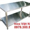 Bàn Inox 2 Tầng BAI-09