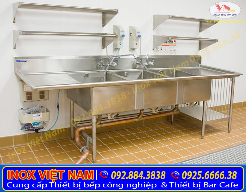 Bồn rửa chén, bồn rửa tay, chậu rửa công nghiệp giá tốt.