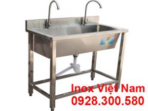 Máng Rửa Inox Công Nghiệp 1m CR-15