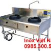 Bếp Á 2 Họng Đốt Kiềng Gang BA-09