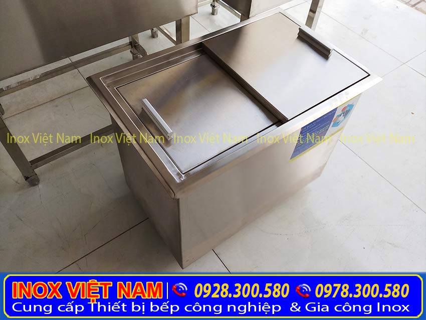 Thiết bị bếp inox công nghiệp địa chỉ mua thùng đá inox, thùng đá âm bàn, thùng đá inox quầy bar chất lượng nhất tại TPHCM.