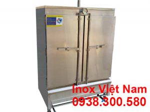 Tủ Hấp Cơm Công Nghiệp 100kg Bằng Gas THC-100/G