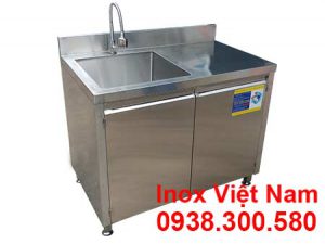 Tủ Inox Có Bồn Rửa TUI-01