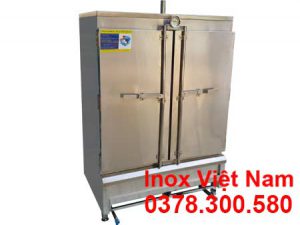 Tủ Hấp Cơm Công Nghiệp 80kg Bằng Gas THC-80/G