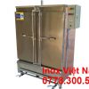 Tủ Nấu Cơm Công Nghiệp Bằng Điện Và Gas 80kg THC-80/GD