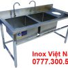 Chậu Rửa Đôi Có Lỗ Xả Rác CR-08
