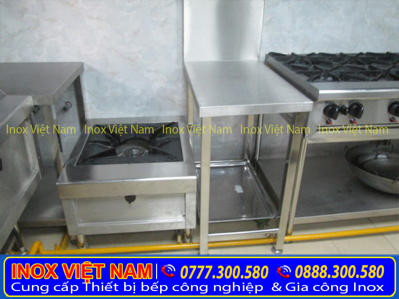 bàn inox công nghiệp, bàn inox nhà hàng