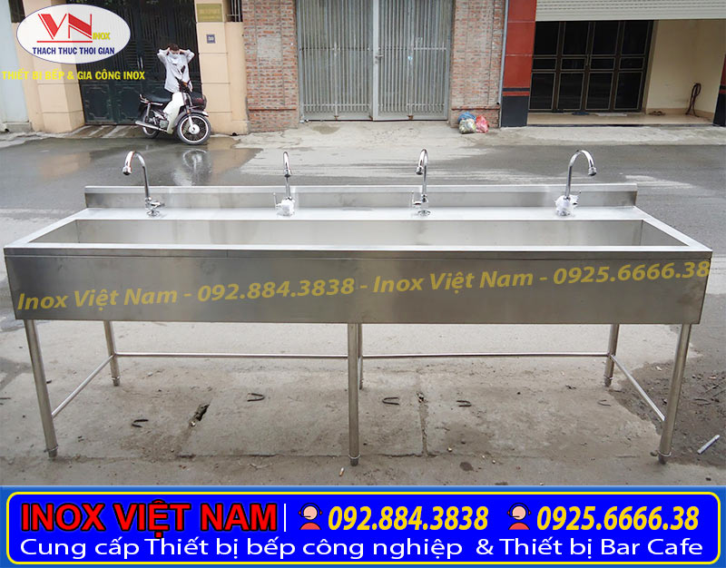 Mua chậu rửa chén inox, bồn rửa tay inox, chậu rửa đôi, chậu rửa chén inox có lỗ xã rác, chậu rửa công nghiệp với mức giá tốt nhất thị trường.