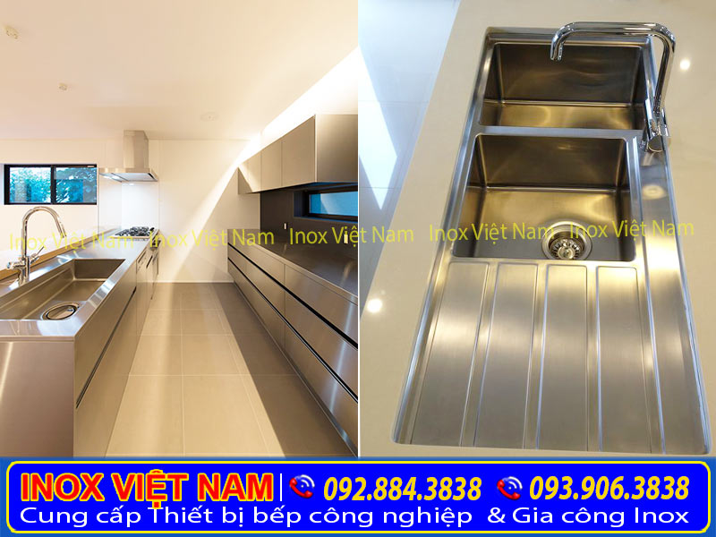 Chậu rửa tay inox, bồn rửa mặt inox, bồn rửa công nghiệp, chậu rửa chén bát. Thiết kế sang trọng tạo điểm nhấn đẹp riêng biệt cho mọi không gian.