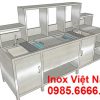 Mẫu quầy pha chế trà sữa – QB18006.