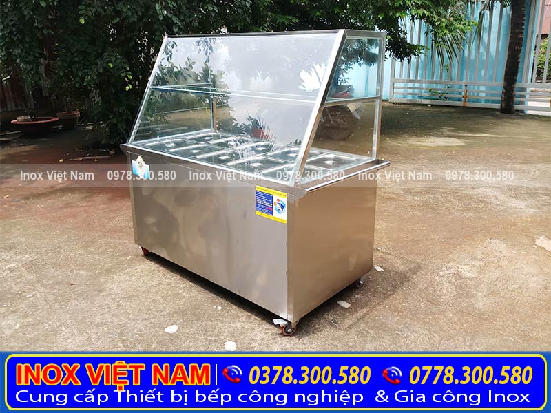 Báo giá tủ hâm nóng thức ăn công nghiệp.
