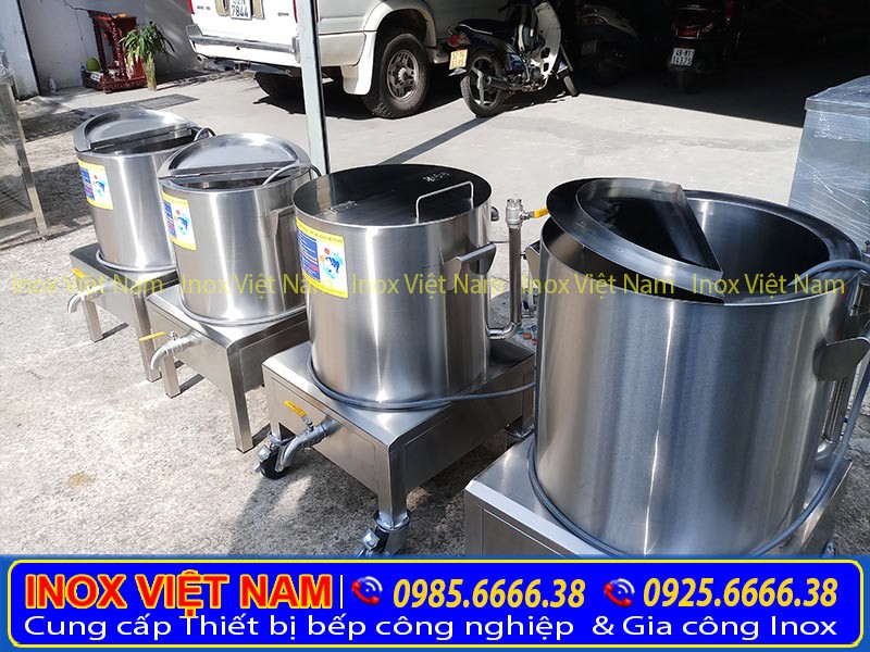 Nồi nấu hủ tiếu, nồi nấu phở bằng điện của Thiết bị bếp inox công nghiệp.