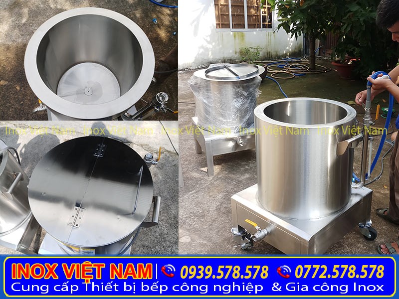 Nồi điện nấu phở, nồi nấu hủ tiếu, nồi nấu bún bò huế. Với chất liệu inox 304 cao cấp sang trọng. Độ bền tuổi thọ cao.