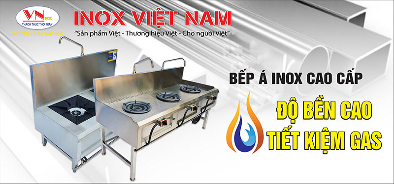 Inox Việt Nam chuyên cung cấp các mẫu bếp á 1 họng, bếp á 2 họng, bếp á 3 họng, bếp hầm đôi, bếp xào,...với kích thước và kiểu dáng theo yêu cầu.