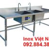 Chậu Rửa Đôi 2 Cánh Inox 304 CR-17