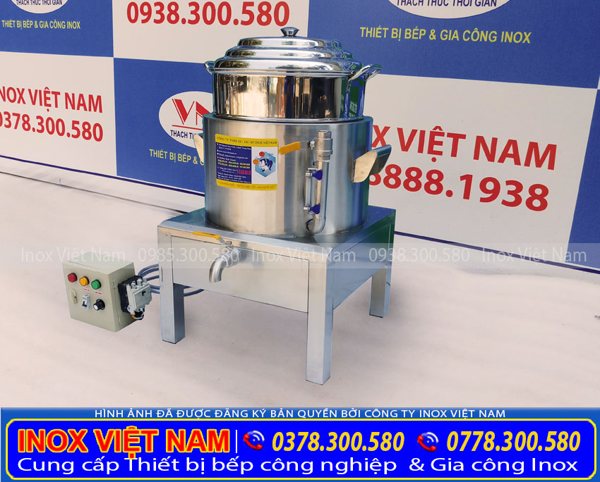 Báo giá nồi hấp bánh bao, báo giá nồi hấp bánh bao bằng điện. Giá bán bộ xửng hấp bánh bao bằng điện, mua nồi hấp bánh bao, nồi hấp bánh bao inox ở đâu? (ảnh thật tế)
