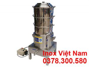 Nồi Hấp Xôi Công Nghiệp Bằng Điện 3 Tầng NHX-D400-3T