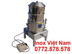 Nồi Đồ Xôi Công Nghiệp 2 Tầng Bằng Điện NHX-D500-2T