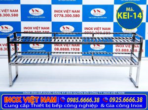 Địa chỉ mua kệ bếp inox 2 tầng trên bàn 1m8 giá tốt uy tín chất lượng tại tphcm.