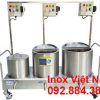 Bộ 3 Nồi Nấu Phở Bằng Điện Chung Bệ 20L – 50L – 70L.
