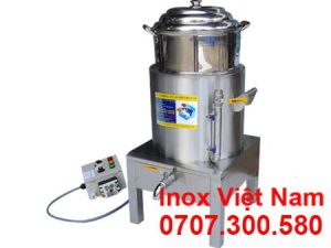 Nồi Hấp Bắp Ngô Bằng Điện Công Nghiệp 1 Tầng NHB-D400-1T