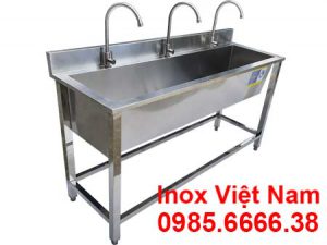 Máng Rửa Tay Inox Công Nghiệp 1m5 CR-34