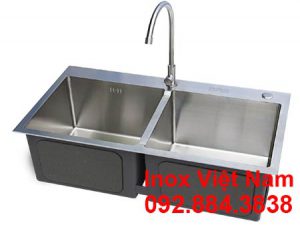 Bồn Rửa Chén Inox 2 Ngăn CR-105