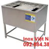 Thùng Đá Inox Có Chân Kèm Khay Topping TD-TP02