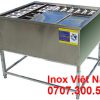 Thùng Đá Khung Chân Inox Có Khay Topping TD-TP09