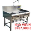 Bếp Á 2 Họng Kiềng Tô Thấp Áp BA-19