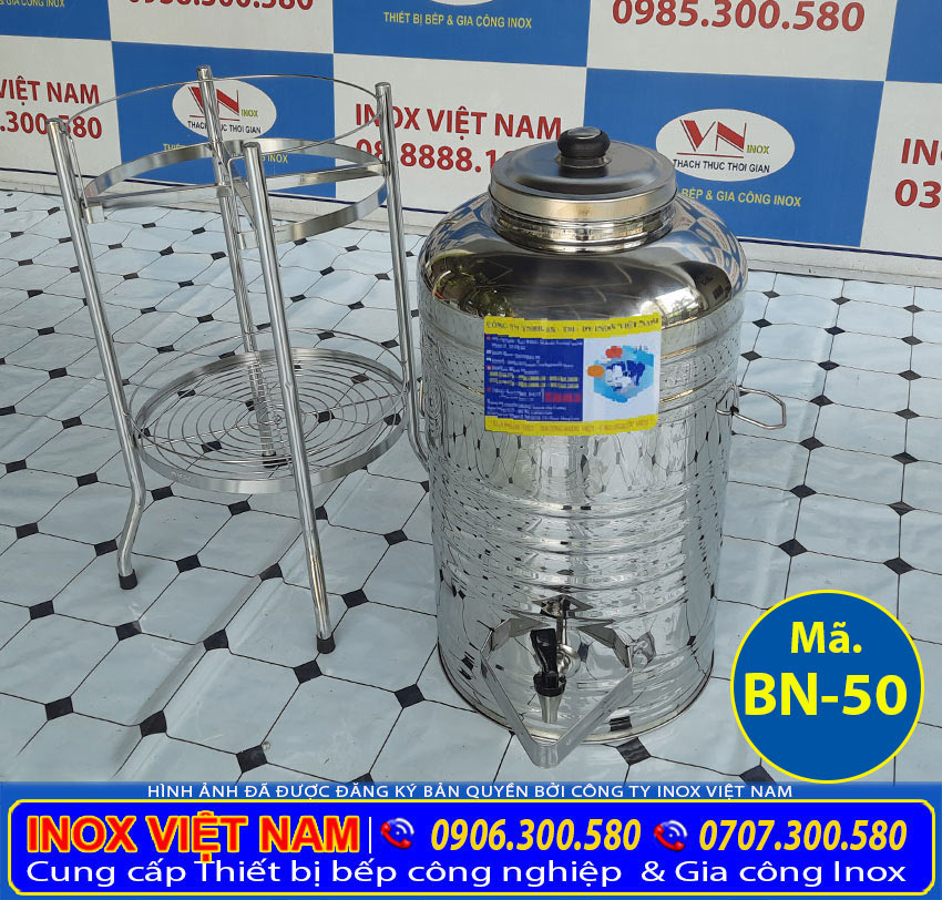 Báo giá bình đựng nước inox 304 cao cấp của Inox Việt Nam.
