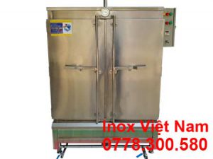Tủ Hấp Bánh Bao Mini Dùng Điện & Gas 16 Khay THBB-16K