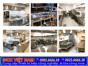 Thiết kế bếp công nghiệp, thiết kế bếp nhà hàng khách sạn.
