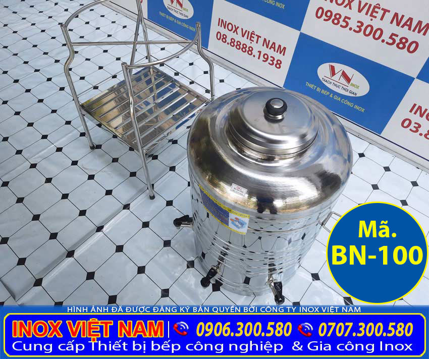 Báo giá bình đựng nước inox 304 cao cấp của Inox Việt Nam.