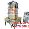 Bộ Nồi Xửng 2 Tầng Hấp Inox 304 Size 440 Kèm Bếp Gas Inox NH-D440-2T/BG