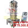 Bộ Nồi Xửng 4 Tầng Hấp Inox 304 Size 440 Kèm Bếp Gas Inox NH-D440-4T/BG