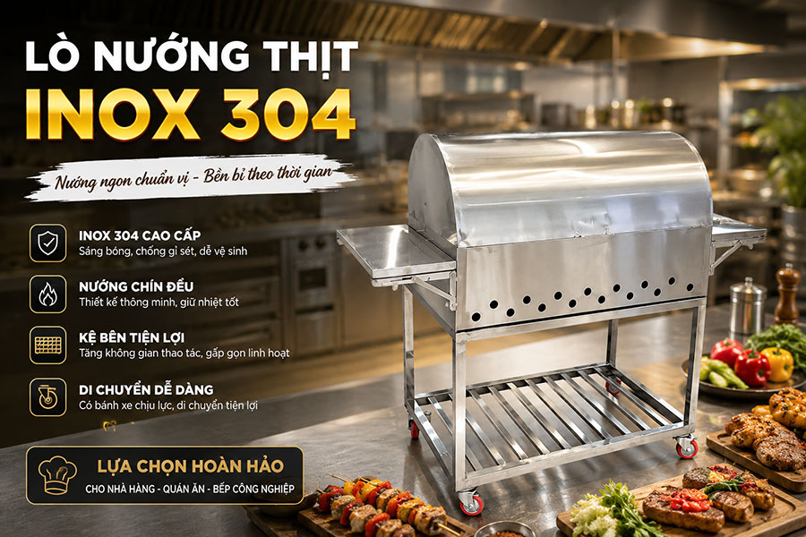 Kinh nghiệm mua lò nướng inox cho nhà hàng, quán ăn