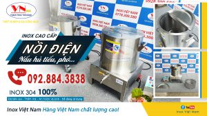 Vì sao nên chọn nồi nấu phở 3 lớp cách nhiệt? Giải pháp đầu tư thông minh cho quán phở hiện đại