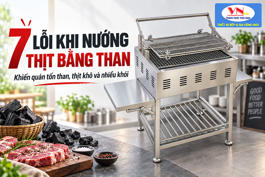 Cách nướng thịt bằng than đúng kỹ thuật giúp thịt chín đều và thơm ngon